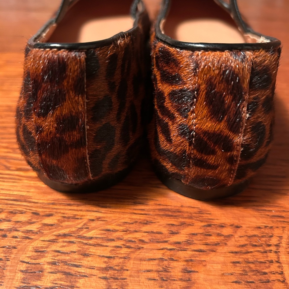 Madewell the Greta ballet flat in Cheetah calf-hair - Picture 5 of 7